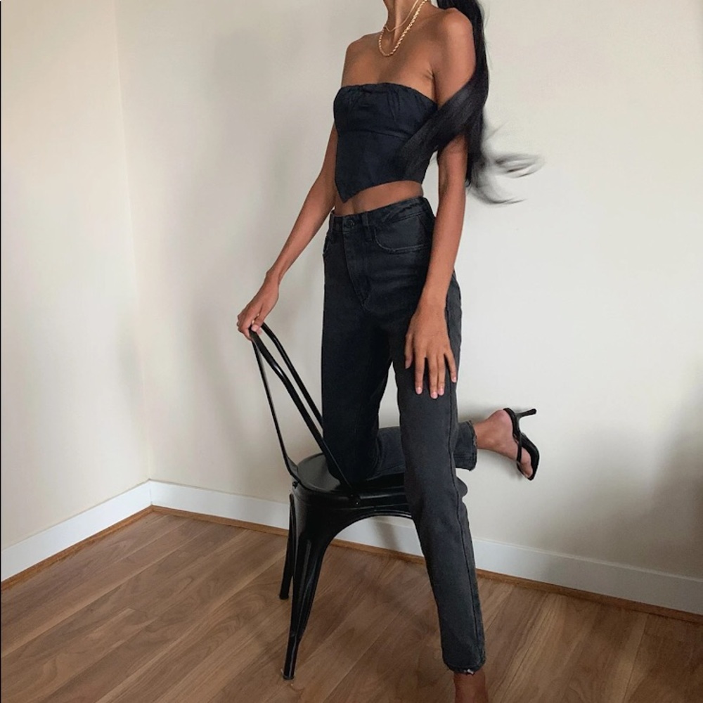 NEW Black denim jeans